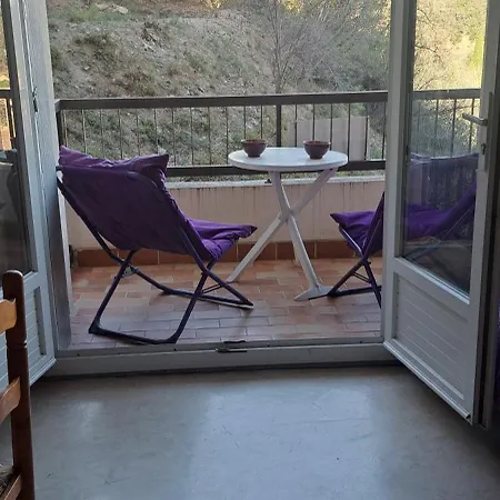 Studio Phannie Libre 28 Aout Au 5 Septembre Et Apres 24 Octobre Base Ideale Cure A 50M Parking Wi-Fi Appartement Amélie-les-Bains-Palalda